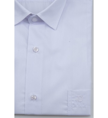 POLIGIANNI-DOMINO Υποκάμισο Plus Size 22502Β-1 ΛΕΥΚΟ