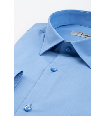 POLIGIANNI-DOMINO Υποκάμισο Plus Size 22502Β-5 ΣΙΕΛ