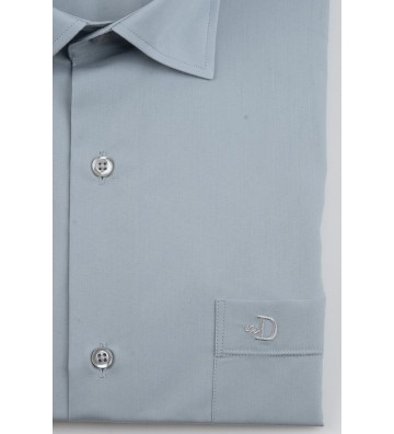 POLIGIANNI-DOMINO Υποκάμισο Plus Size 22502Β-12 ΓΚΡΙ