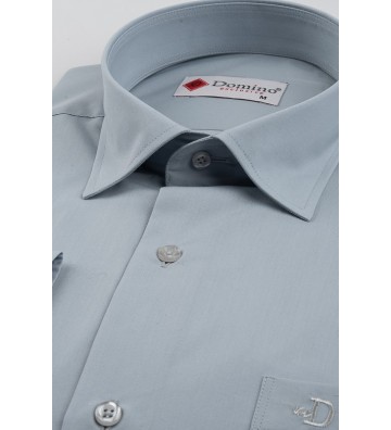 POLIGIANNI-DOMINO Υποκάμισο Plus Size 22502Β-12 ΓΚΡΙ