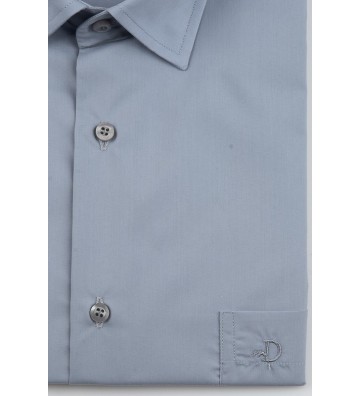 POLIGIANNI-DOMINO Υποκάμισο Plus Size 22502Β-15 ΓΚΡΙ ΜΕΣΑΙΟ