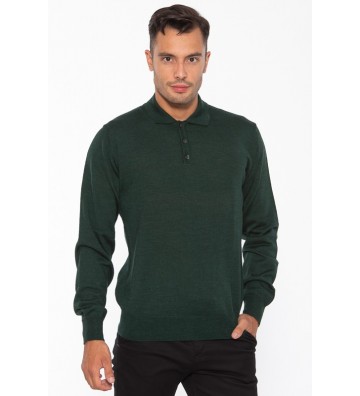 UOMO COROVESIS Πλεκτό Plus Size MS903Β ΚΥΠΑΡΙΣΣΙ