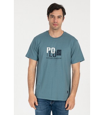 ORIGIN T-Shirt Λαιμόκοψη Με...