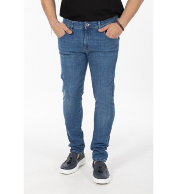 UNIPOL Παντελόνι jean 631 ΜΠΛΕ