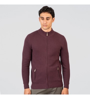 DOUBLE Πλεκτή Ζακέτα...