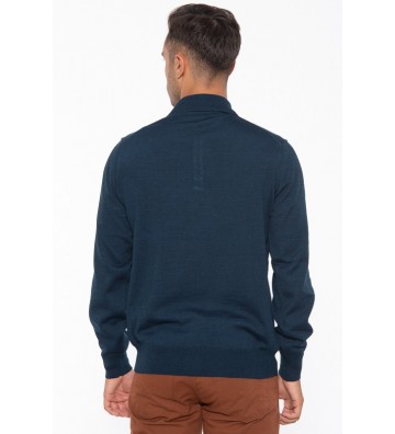 UOMO COROVESIS Πλεκτό MS903A ΙΝΤΙΓΚΟ(ΡΑΦ)