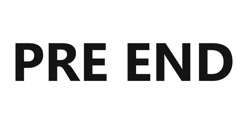 PRE END